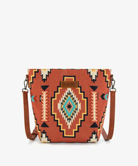 Wrangler Aztec Print Shoulder Bag in BR
