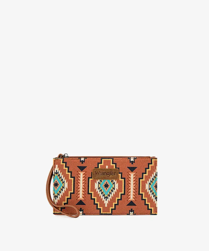 Wrangler Aztec Print Shoulder Bag in BR