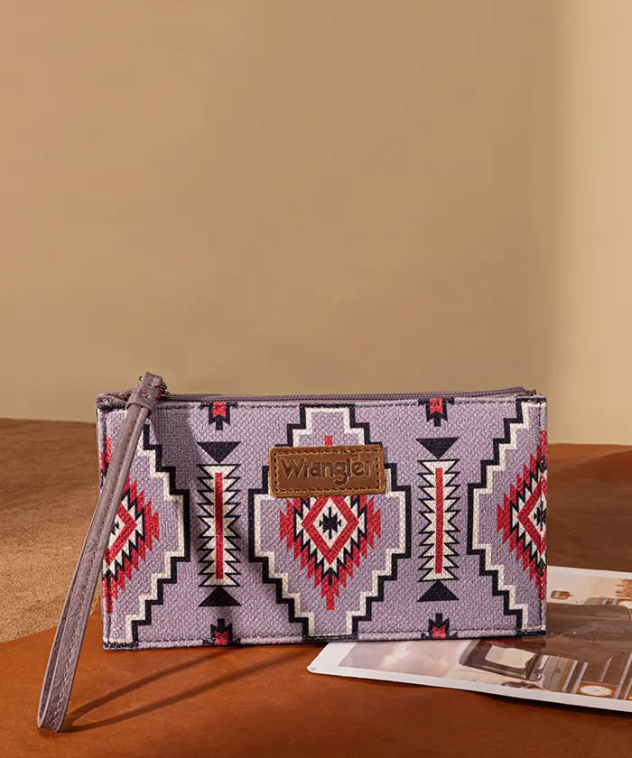 Wrangler Aztec Print Shoulder Bag in PP