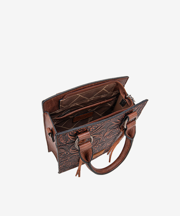 Wrangler Embossed Top Handle Crossbody