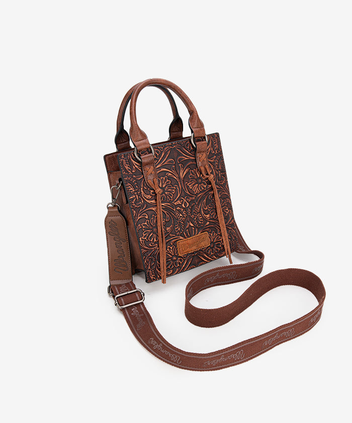 Wrangler Embossed Top Handle Crossbody