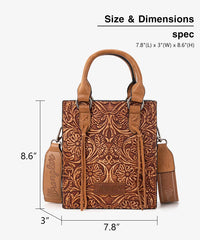Wrangler Embossed Top Handle Crossbody
