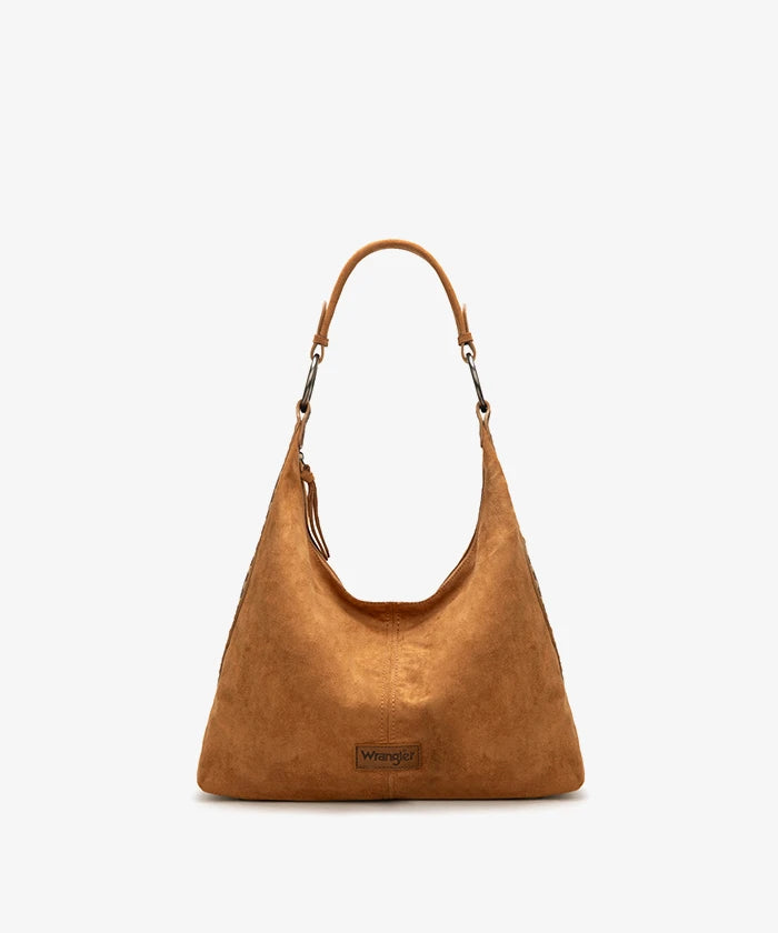 Wrangler Floral Embossed Hobo Bag