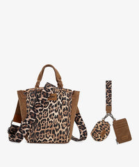Wrangler Wildside Cheetah Top Handle Tote Bag