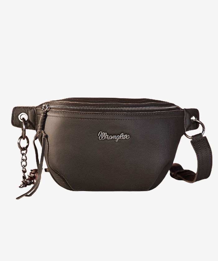Wrangler Genuine Leather Belt Bag - Montana West World