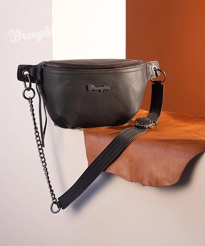 Wrangler Genuine Leather Belt Bag