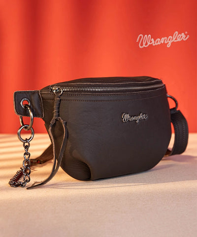Wrangler Genuine Leather Belt Bag