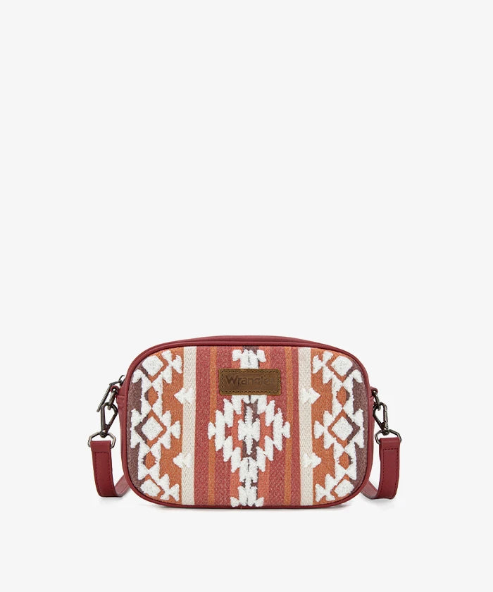 Wrangler canvas crossbody bag in BDY