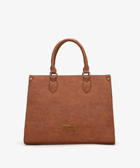Wrangler Classic Top Handle Tote Bag in Brown