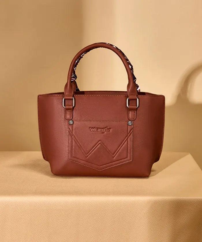 Wrangler Braided Paisley Handbag in BR