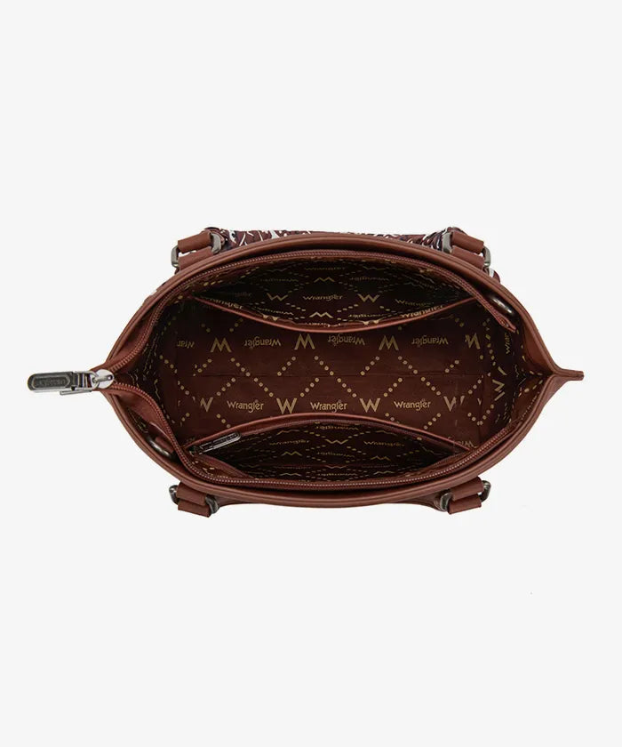 Wrangler Braided Paisley Handbag in BR