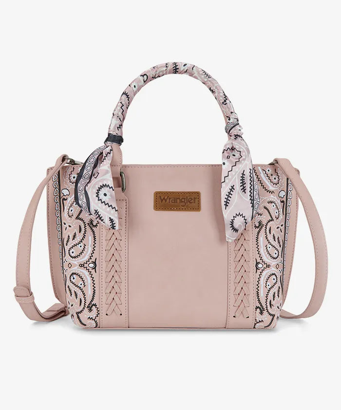 Wrangler Braided Paisley Handbag in PK
