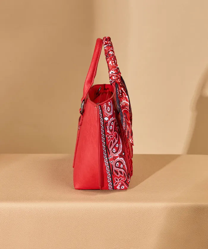 Wrangler Braided Paisley Handbag in RD