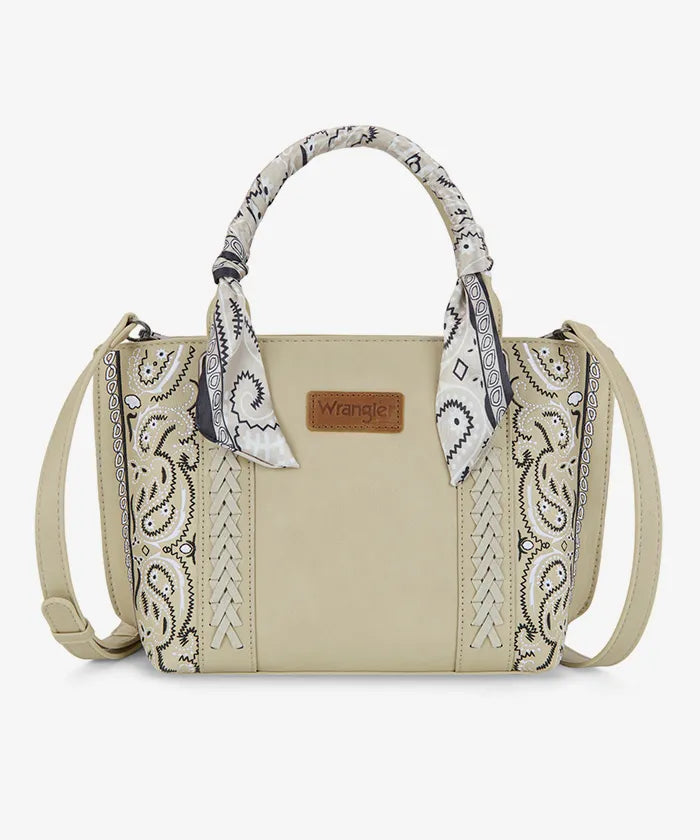 Wrangler Braided Paisley Handbag in TN
