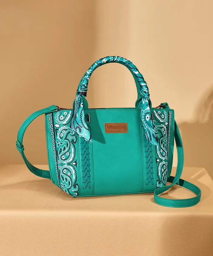 Wrangler Braided Paisley Handbag in TQ