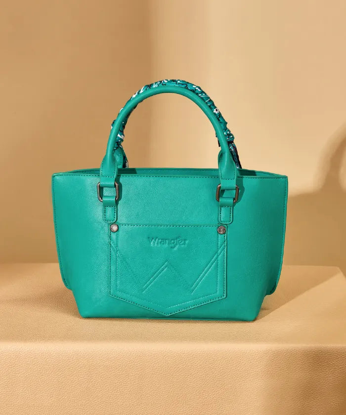 Wrangler Braided Paisley Handbag in TQ