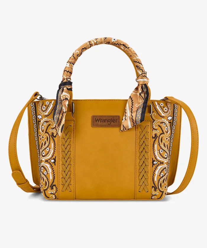 Wrangler Braided Paisley Handbag in YL