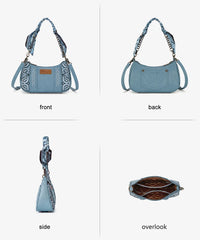 Wrangler Desert Paisley Shoulder Bag in Blue