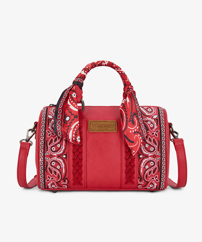 Wrangler Desert Paisley Boston Bag