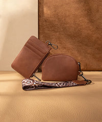 Wrangler Paisley Bandana Card Holder and Wallet Set in BR