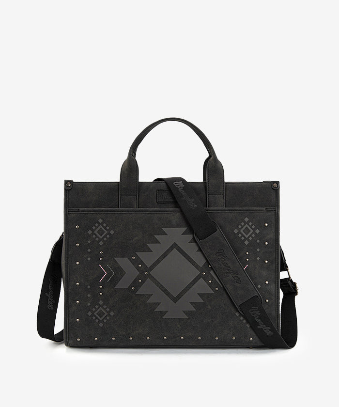 Wrangler Aztec Studded Tote Bag Collection