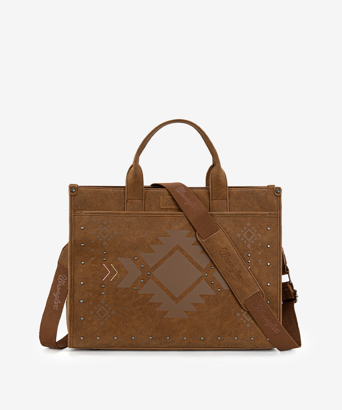 Wrangler Aztec Studded Tote Bag Collection