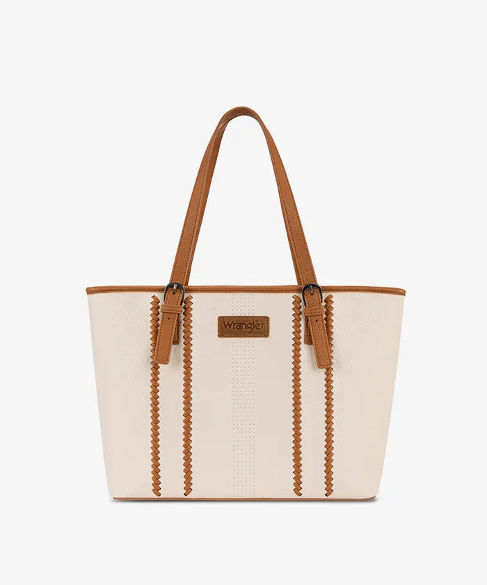 Wrangler Stitch Tote Bag in BG-BR