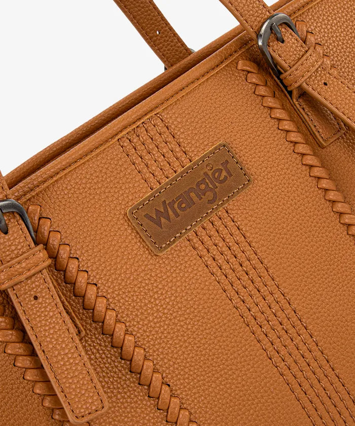 Wrangler Stitch Tote Bag in BR