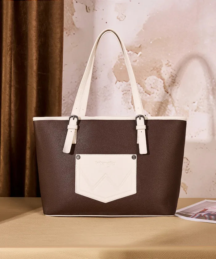 Wrangler Stitch Tote Bag in CF-BG