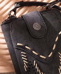 Wrangler Whipstitch Crossbody Cell Phone Purse