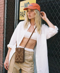 Wrangler Whipstitch Crossbody Cell Phone Purse