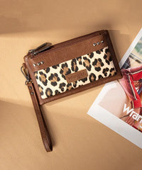 Montana West Leopard Print Wristlet Wallet in LP