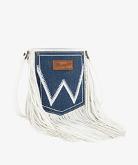 Wrangler Fringe Crossbody Purse in BG