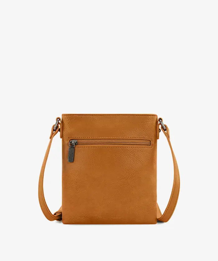 Wrangler Fringe Crossbody Purse in LBR