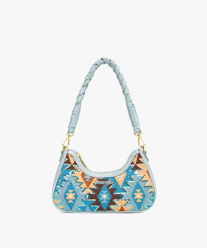 Wrangler Braid Strap Sequin Shoulder Bag