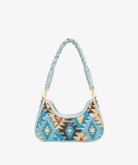 Wrangler Braid Strap Sequin Shoulder Bag