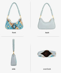 Wrangler Braid Strap Sequin Shoulder Bag
