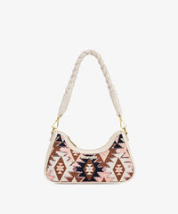 Wrangler Braid Strap Sequin Shoulder Bag