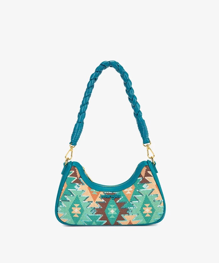 Wrangler Braid Strap Sequin Shoulder Bag
