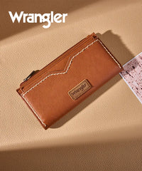 Wrangler Western Zip Stitch Wallet