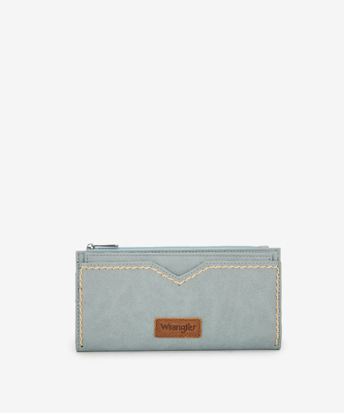 Wrangler Western Zip Stitch Wallet