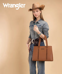 Wrangler Everyday Braided Tote Bag