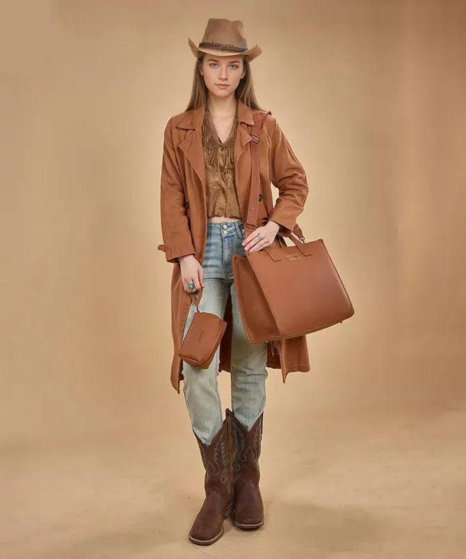 Montana West Handbag And Wallet Sets | Western Tote Montana West Handbag And Wallet Sets | Western Tote