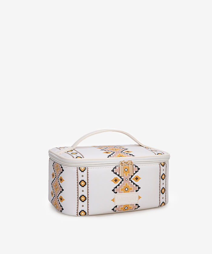 Wrangler makeup bag in TN — PU leather leopard print with detachable organizers  