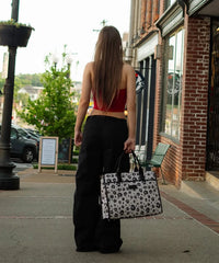 Wrangler ColorPop Leopard Print Tote Handbag