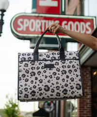 Wrangler ColorPop Leopard Print Tote Handbag