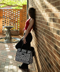 Wrangler ColorPop Leopard Print Tote Handbag