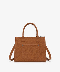 Wrangler Western Fringe Handbag Tote in Brown