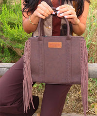 Wrangler Western Fringe Handbag Tote