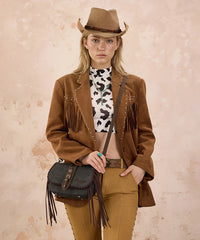 Wrangler Western Fringe Shoulder Bag